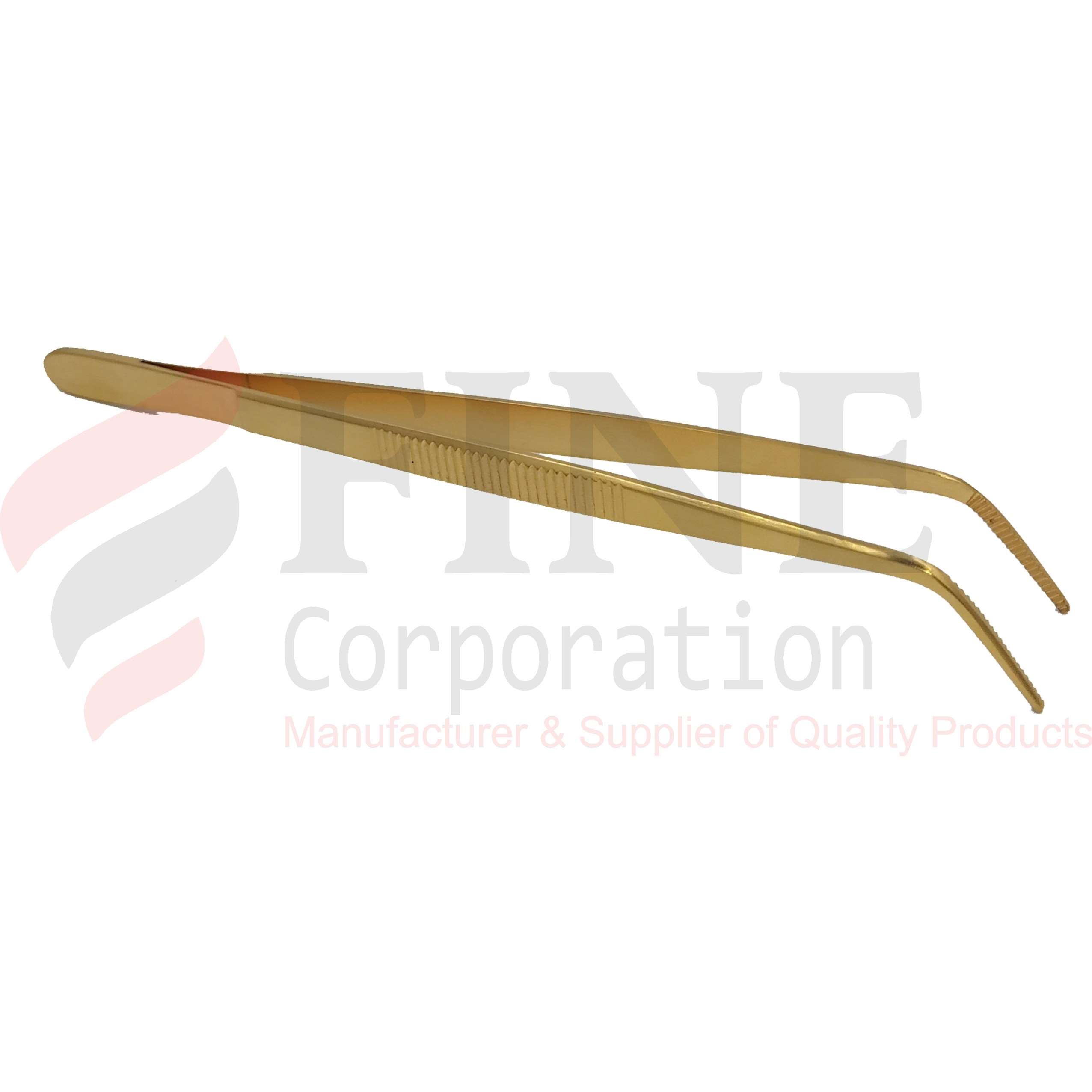 Chef Plating Tweezer Curved Tip