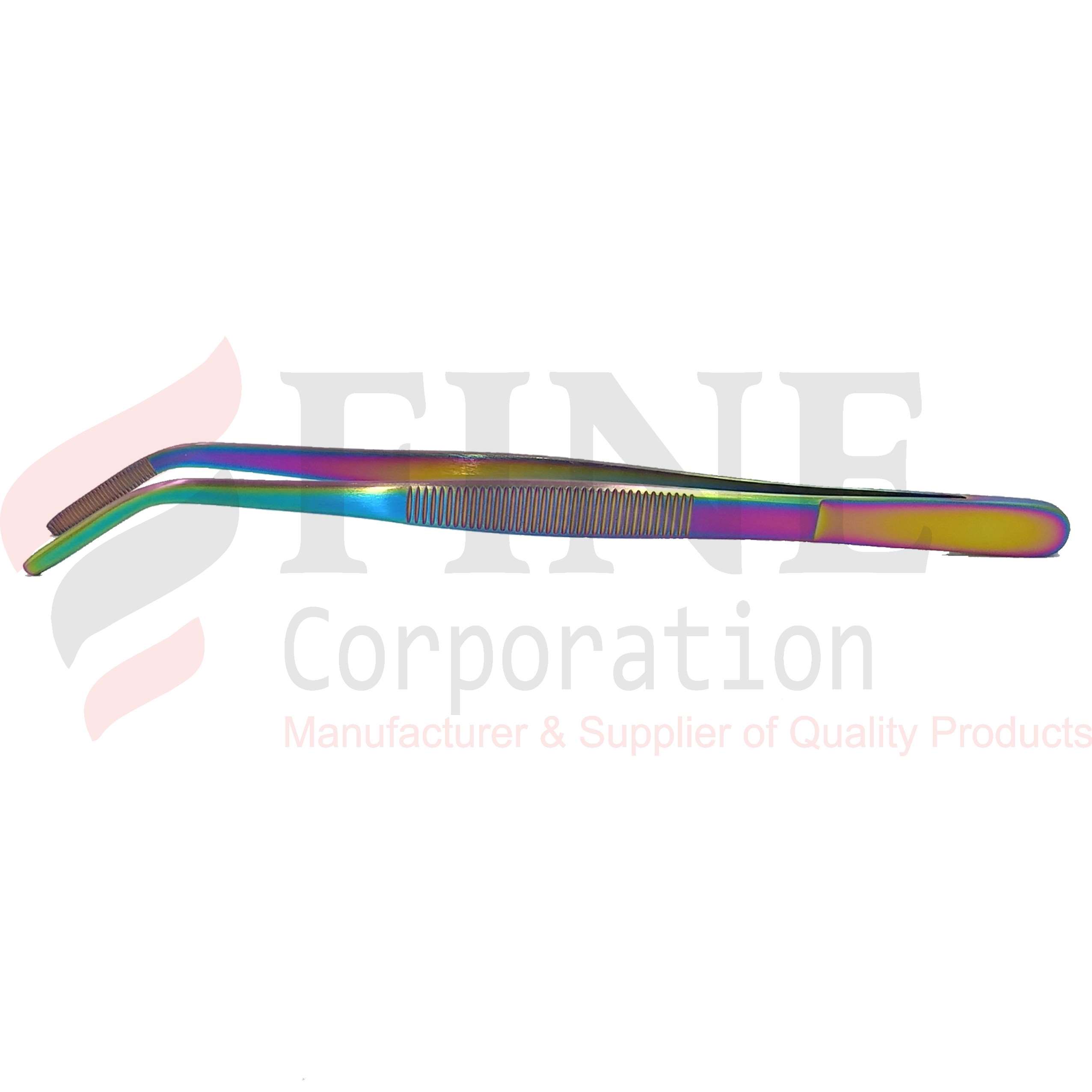 Chef Plating Tweezer Curved Tip