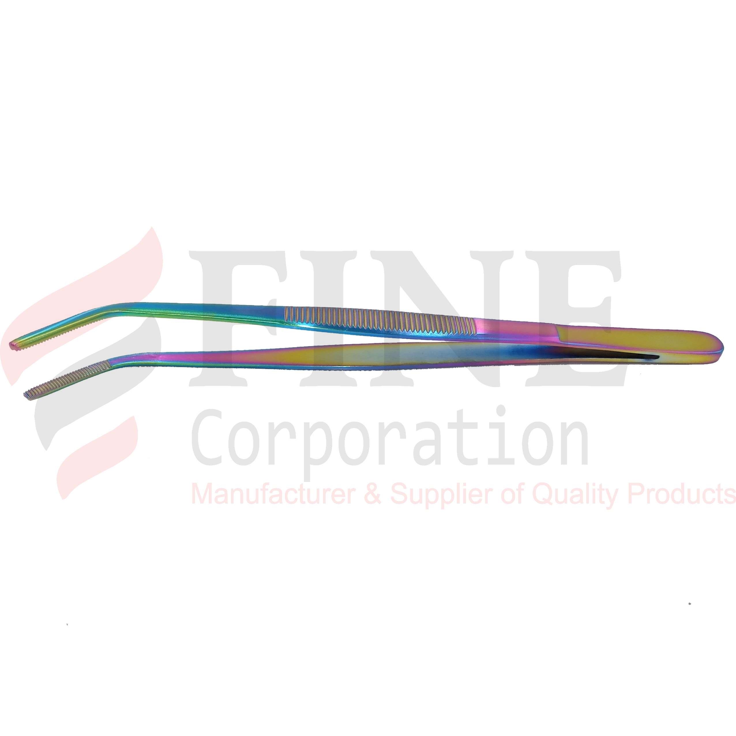 Chef Plating Tweezer Curved Tip
