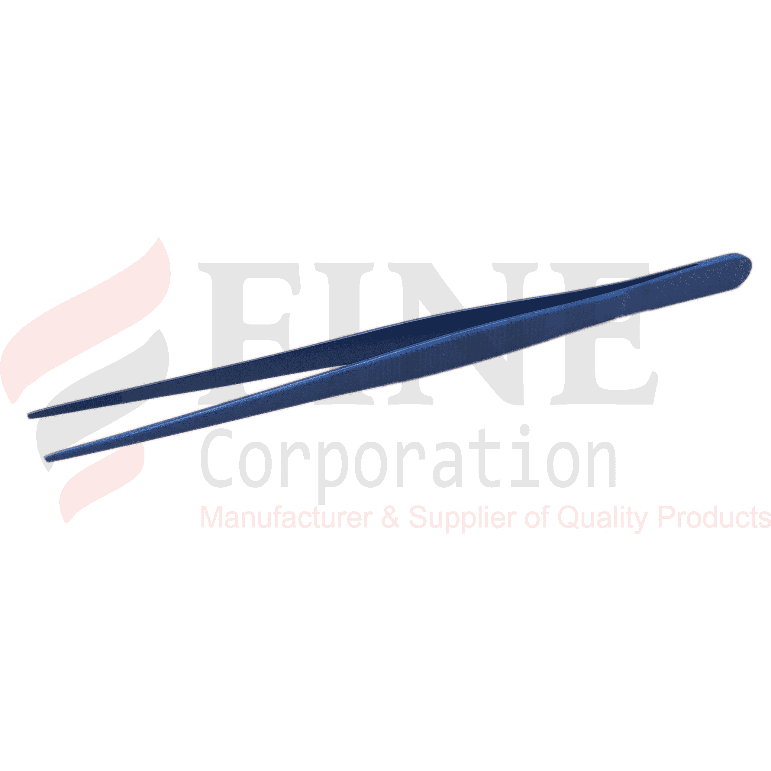 Chef Plating Tweezer Straight Dust-Blue